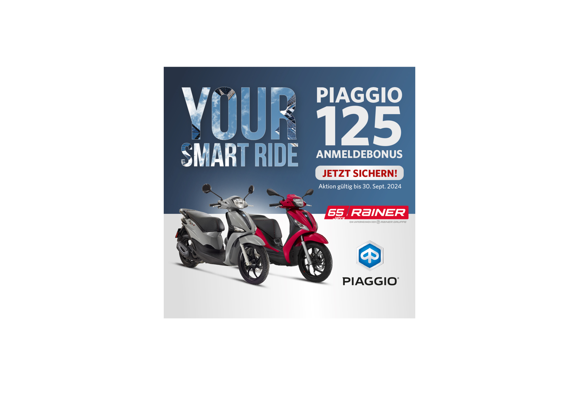 Piaggio Anmeldebonus